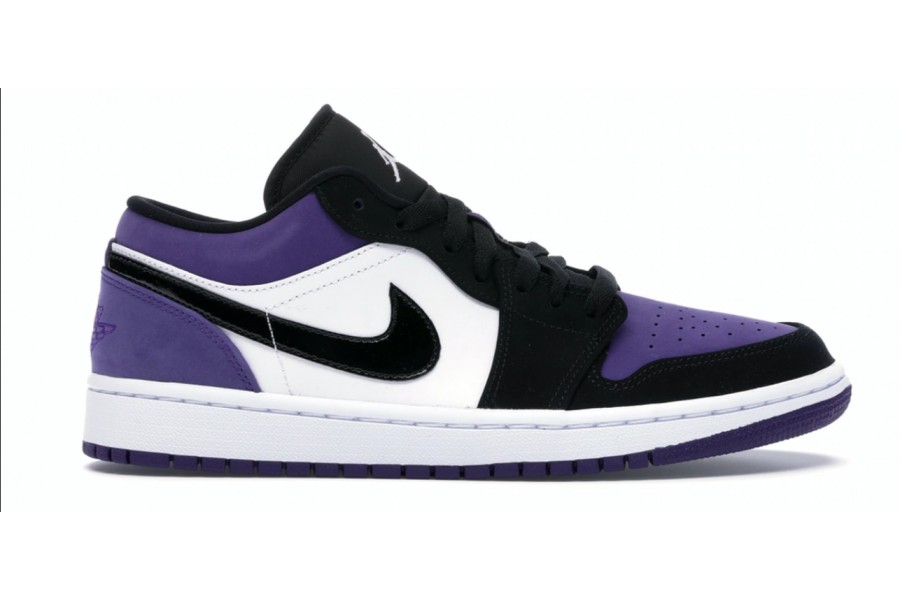 Jordan 1 Low Court Purple
