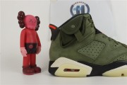 air jordan 6 travis scott olive green