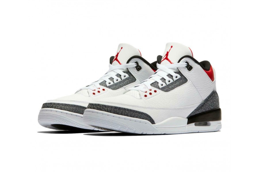 Nike Air Jordan Retro 3 Denim SE "Fire Red"