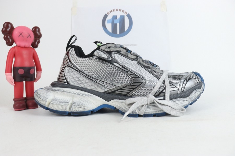 MEN'S 3XL SNEAKER IN white sliver
