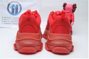 Balenciaga Triple S Clear Sole Red