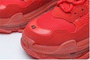 Balenciaga Triple S Clear Sole Red