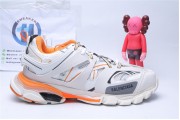 Balenciag Track White Orange