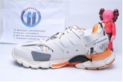Balenciag Track White Orange