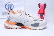Balenciag Track White Orange