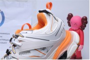 Balenciag Track White Orange