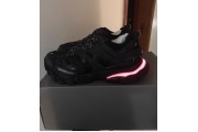 Black Balenciaga Sneakers Light Up