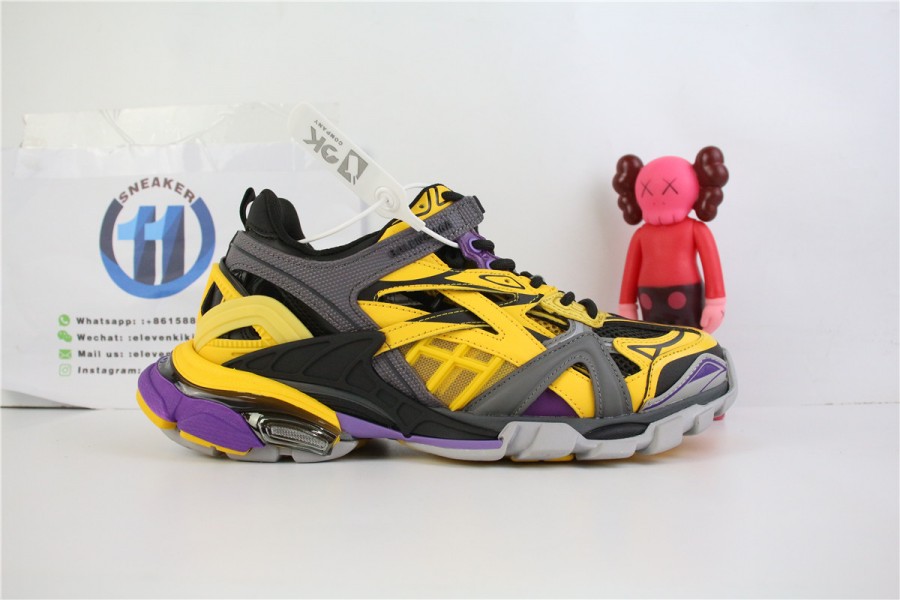 Balenciaga Track 2 Yellow And Black