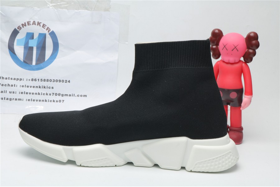 Balenciage Speed Trainer Black White