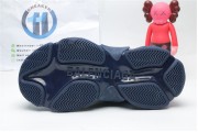 Balenciaga Triple S Clear Sole Navy
