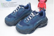 Balenciaga Triple S Clear Sole Navy