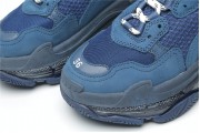 Balenciaga Triple S Clear Sole Navy