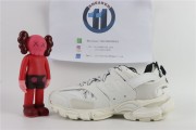 Balenciag Track White  With LED