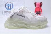 Balenciaga Triple S Clear Sole White