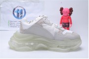 Balenciaga Triple S Clear Sole White