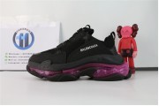 Balenciaga Triple S Clear Sole Neon Pink
