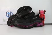 Balenciaga Triple S Clear Sole Neon Pink