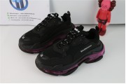 Balenciaga Triple S Clear Sole Neon Pink