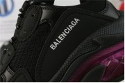 Balenciaga Triple S Clear Sole Neon Pink