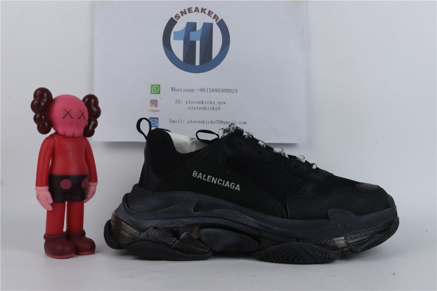 Balenciag Triple S Black