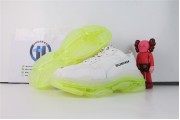Balenciaga Triple S Clear Sole White Fluo Yellow