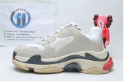 Balenciaga Triple S White Red