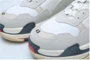 Balenciaga Triple S White Red