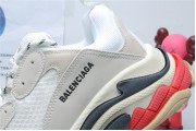 Balenciaga Triple S White Red