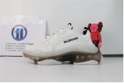 Blalenciaga Triple S Clear Sole White
