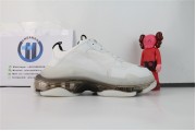Blalenciaga Triple S Clear Sole White