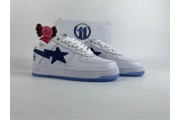 BAPE STA Low White