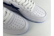BAPE STA Low White