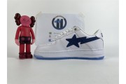 BAPE STA Low White