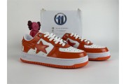 A Bathing Ape Bape Sta Low Orange
