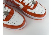 A Bathing Ape Bape Sta Low Orange