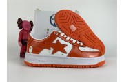 A Bathing Ape Bape Sta Low Orange