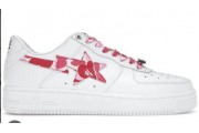 A Bathing Ape Bape Sta Low White ABC Camo Pink (2021)