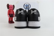 BAPE STA LOW black