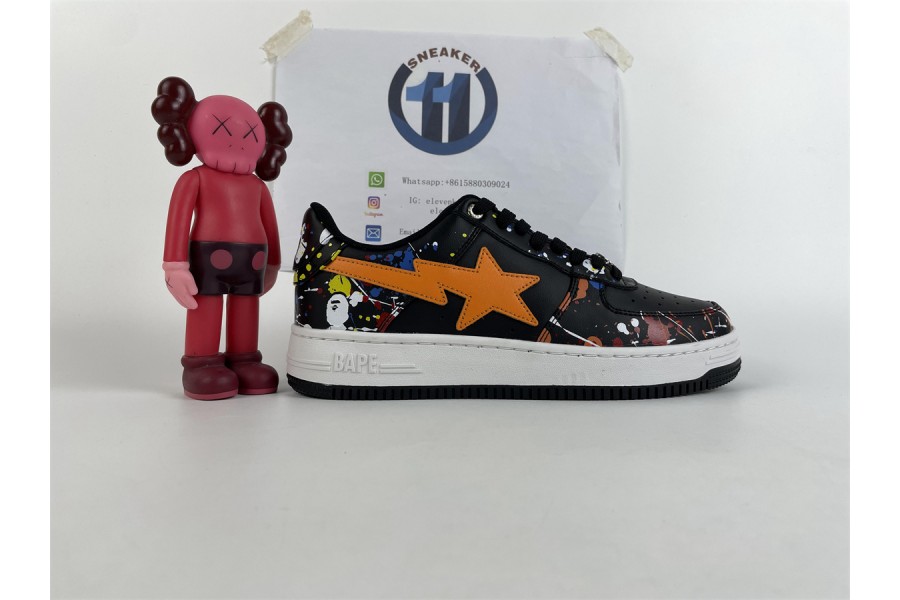 BAPE STA Low black