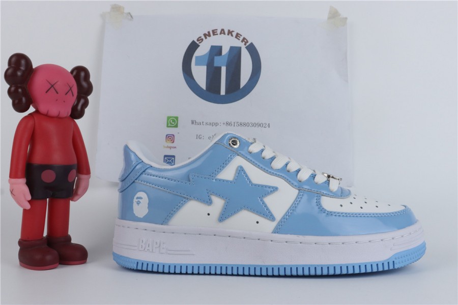 A Bathing Ape Bape Sta Low Orange Blue