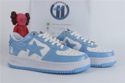 A Bathing Ape Bape Sta Low Orange Blue