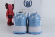 A Bathing Ape Bape Sta Low Orange Blue