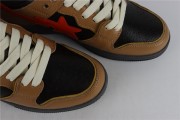 A Bathing Ape Bape SK8 Sta Brown Orange
