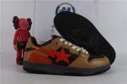 A Bathing Ape Bape SK8 Sta Brown Orange