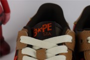 A Bathing Ape Bape SK8 Sta Brown Orange