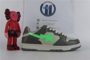 A Bathing Ape Bape SK8 Sta Grey Green