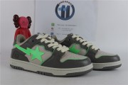 A Bathing Ape Bape SK8 Sta Grey Green