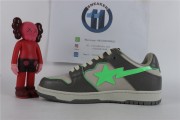 A Bathing Ape Bape SK8 Sta Grey Green
