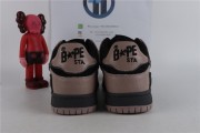 A Bathing Ape Bape SK8 Sta Dirty Pink Black