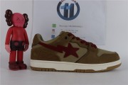 A Bathing Ape Sk8 Sta Wheat Red